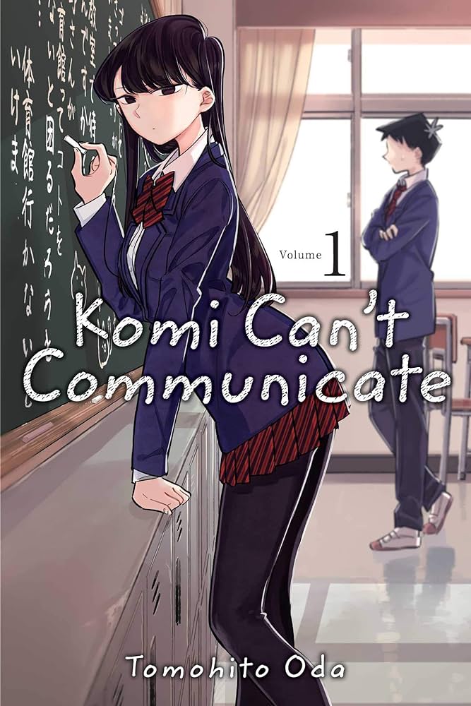 book cover komi can't communicate by tomohito oda