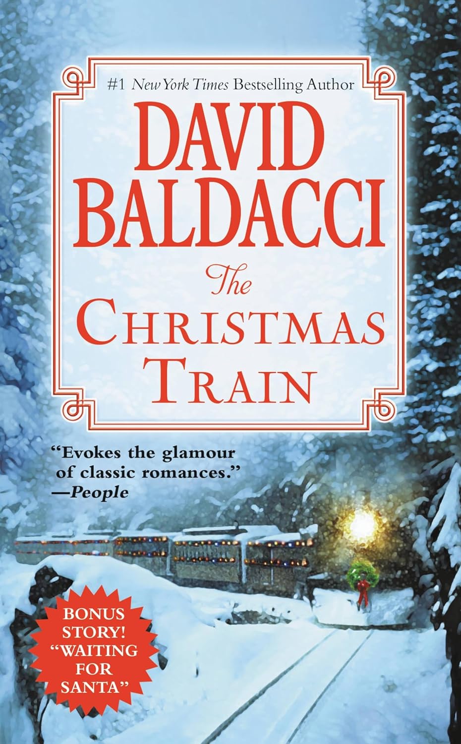 Book cover of The Christmas Train by David Baldacci