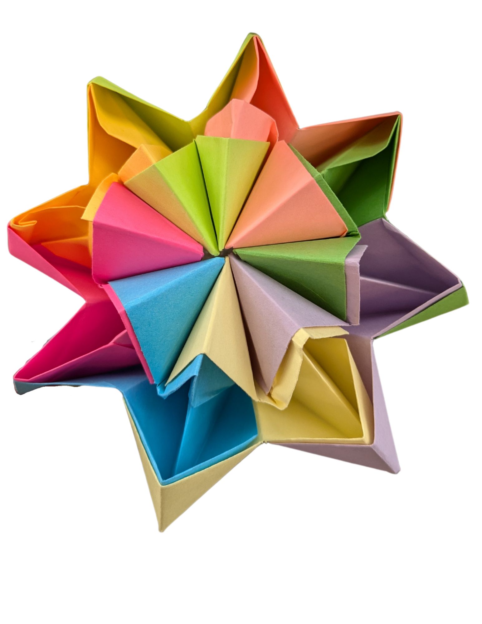 origami firework fidget