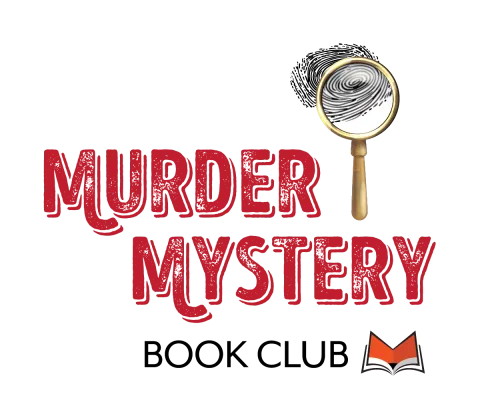 murder mystery book club logo